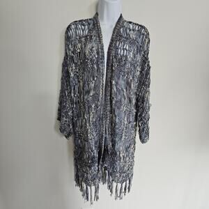 Chic Textured Women's Cardigan
